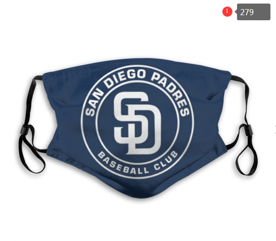 MLB San Diego Padres Dust mask with filter